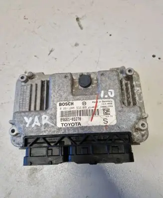 Toyota Yaris Engine control unit/module 896610D270 1039S12559 0261208932