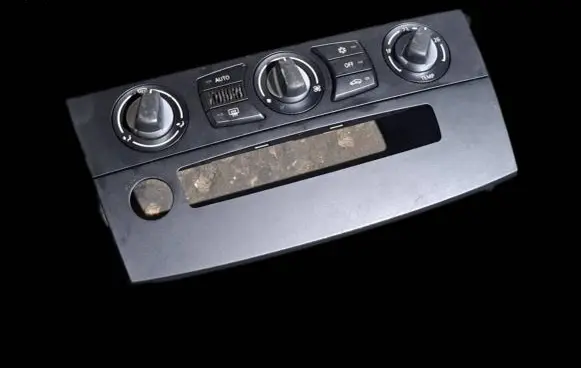 BMW 5 E60 E61 Climate control unit 9177712