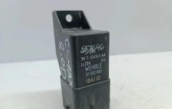 Ford Focus C-MAX Glow plug pre-heat relay 3M5T12A343AA 51252003