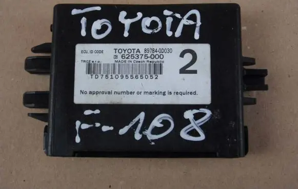 Toyota Yaris Other control units/modules 897840D030