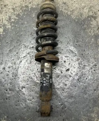 Peugeot 407 Rear shock absorber with coil spring 