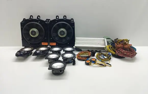 BMW 5 E60 E61 Audio system kit 9143134 914313401 65139143134
