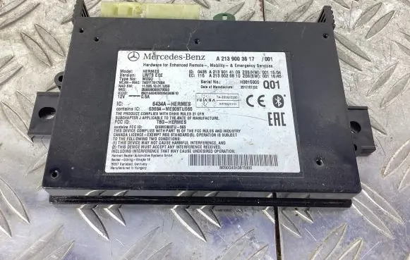 Mercedes-Benz GLC X253 C253 Bluetooth control unit module A2139003617