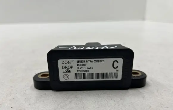 ESP acceleration yaw rate sensor