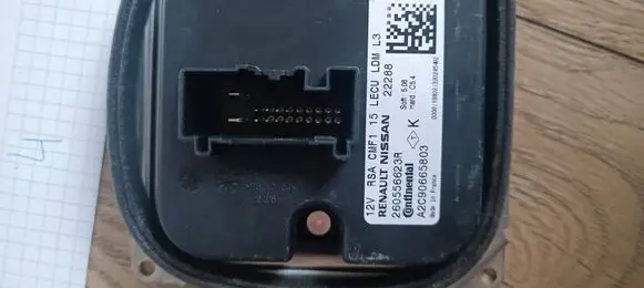 Renault Clio V LED ballast control module A2C90665803 260556623R