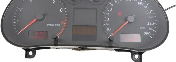 Audi A3 S3 8L Speedometer (instrument cluster) 8L0920900L 00356200016