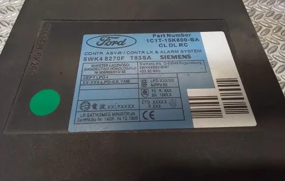 Ford Transit Comfort/convenience module 1C1T15K600BA