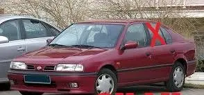 Nissan Primera Rear door window glass 8230190J00 GK220EF5RR23