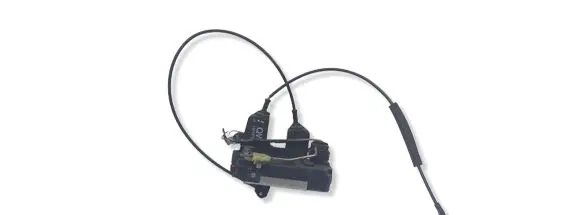 Opel Vectra C Rear door lock 13210762