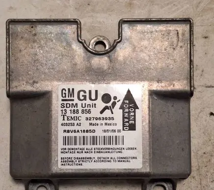 Opel Zafira B Airbag control unit/module 403253A2 13188856 327963935