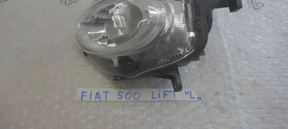 Fiat 500 Headlight/headlamp 81549002
