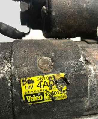KIA Sorento Starter motor 361004A010