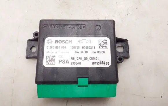Peugeot 3008 II Parking PDC control unit/module 0263004886 9815361480 00069213