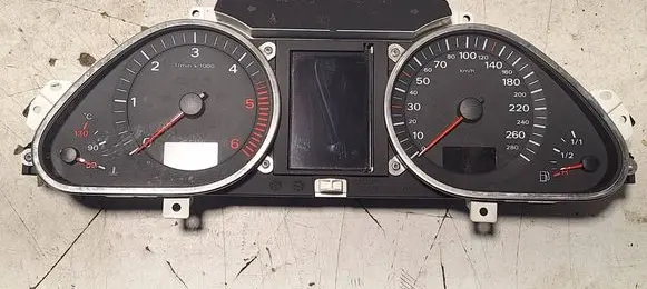 Audi A6 S6 C6 4F Speedometer (instrument cluster) 4F0920900S 4F0910900A TAB004869GJ