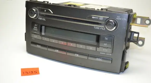 Toyota Auris 150 Radio/CD/DVD/GPS head unit 8612002520 SFB01403 1220008900C101