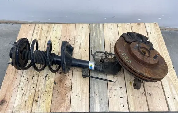 Mitsubishi ASX Front shock absorber with coil spring 