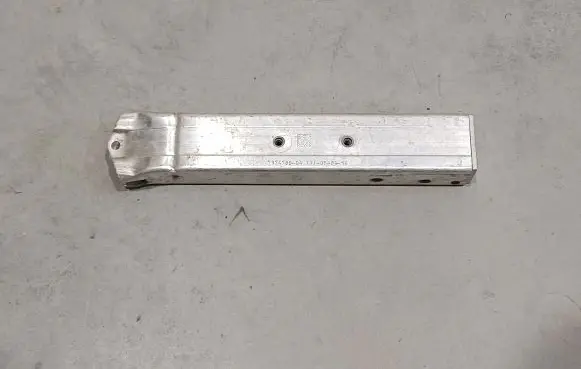 Front bumper shock/impact absorber