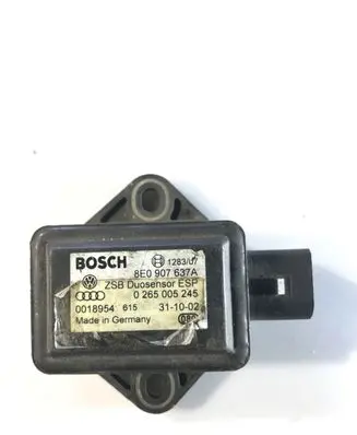 Audi A6 S6 C6 4F ESP acceleration yaw rate sensor 8E0907637A 0265005245