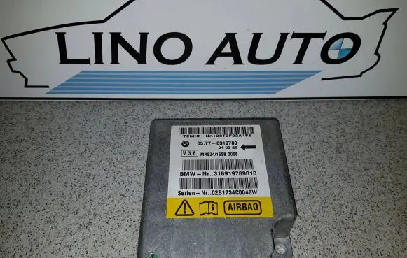 BMW 5 E39 Airbag control unit/module 65776919789 316919789010