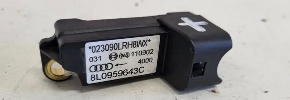 Airbag deployment crash/impact sensor