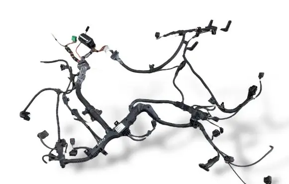 Engine installation wiring loom