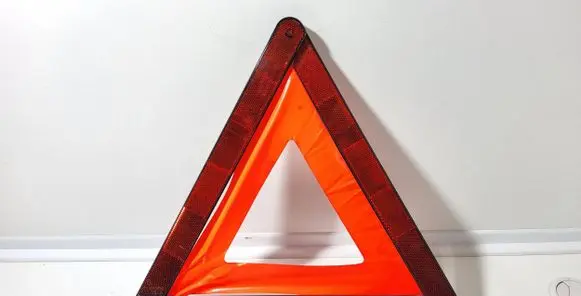 Audi A6 S6 C5 4B Emergency warning sign 4B9860251A