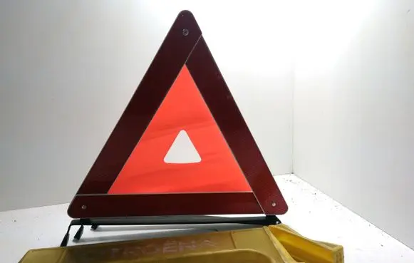 Emergency warning sign