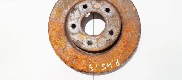 Mitsubishi Lancer X Front brake disc ventiliuojamas
