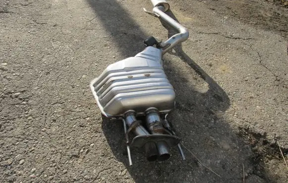 Mercedes-Benz S W221 Muffler/silencer A2214917000-MERC A2214917000