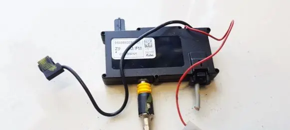 Peugeot 607 Antenna control unit 9649863280