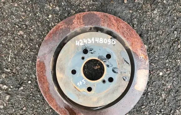Rear brake disc