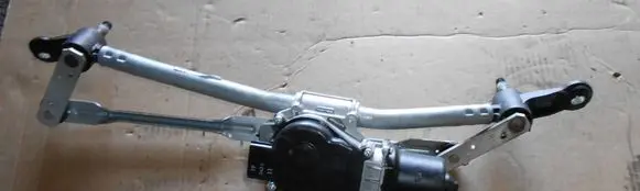 Dacia Dokker Front wiper linkage and motor 288004287R