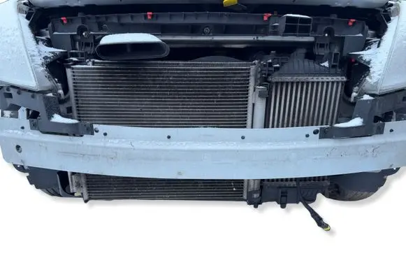 Opel Meriva B Radiator support slam panel 