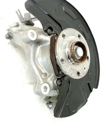 Front wheel hub spindle knuckle