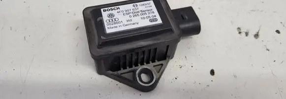 Audi A6 S6 C6 4F ESP acceleration yaw rate sensor 4F0907637 0028601 0265005278