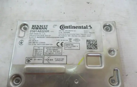 Renault Megane III Engine control unit/module 2591A8326R