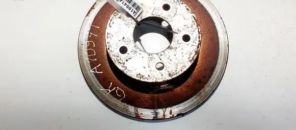 Nissan Almera Tino Rear brake disc neventiliuojamas