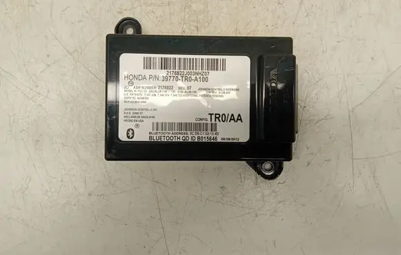 Honda Civic IX Bluetooth control unit module 39770TR0A100 2176822 2176822H003A