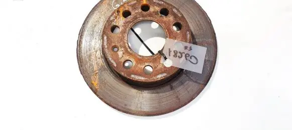Skoda Octavia Mk2 (1Z) Rear brake disc neventiliuojamas
