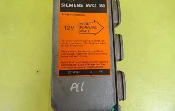 BMW 5 E34 Airbag control unit/module 65778353598 5WK4060