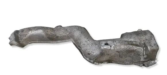 Renault Captur Exhaust heat shield 747619863R