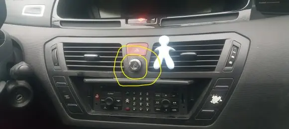 Citroen C4 I Picasso Other dashboard part KVAPIUKAS