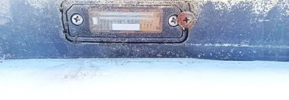 Volkswagen Polo IV 9N3 Number plate light