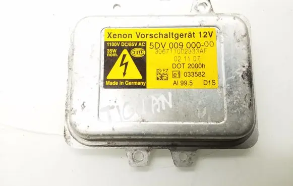 Volkswagen Tiguan Headlight ballast module Xenon 5DV00900000
