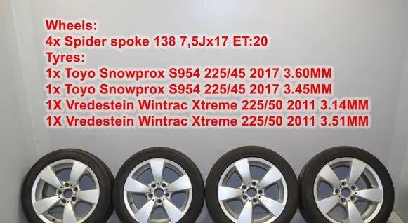BMW 5 E60 E61 R17 alloy rim 6762001 36116762001