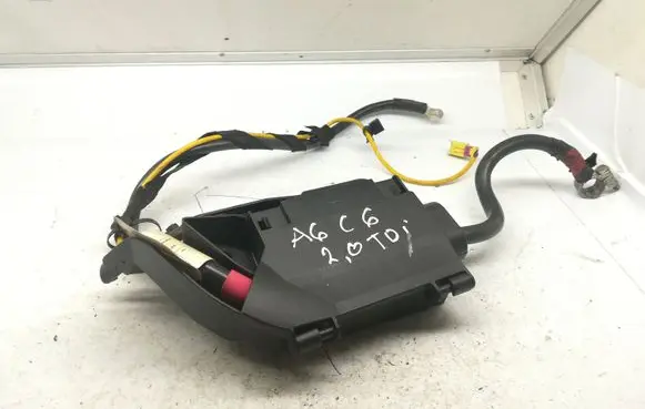 Audi A6 S6 C6 4F Negative earth cable (battery) 4F0971812A