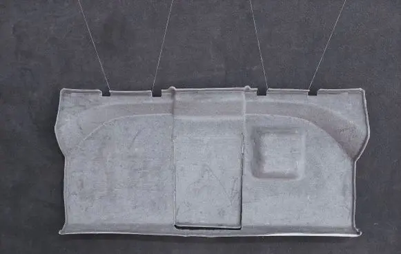 Trunk/boot side trim panel