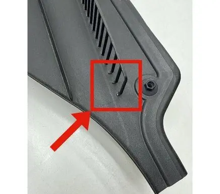 BMW 1 F20 F21 Wiper trim 53922010