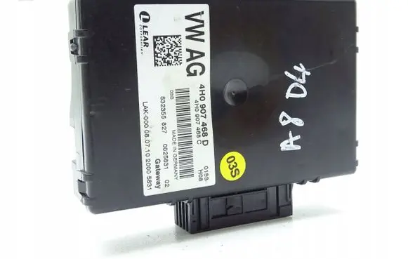 Audi A8 S8 D4 4H Gateway control module 4H0907468D