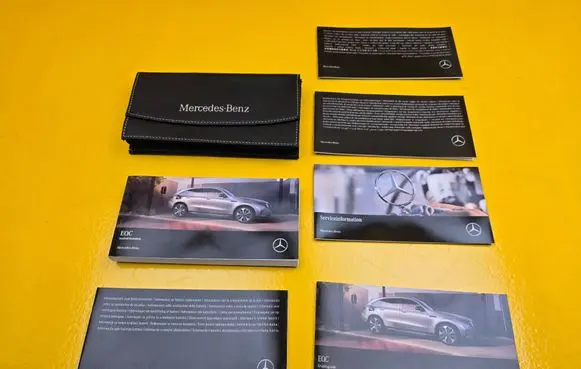 Mercedes-Benz EQC Owners service history hand book 
